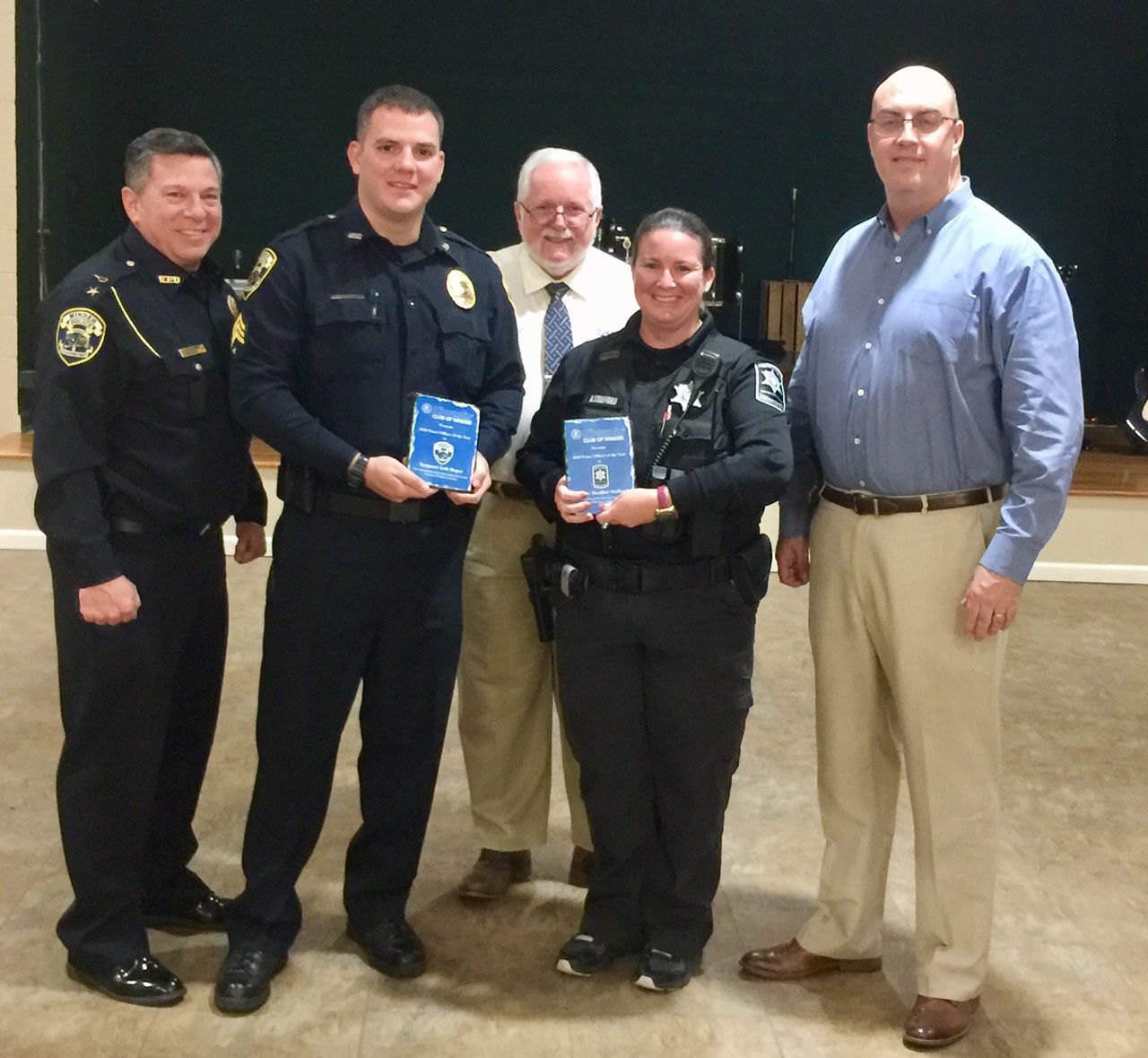 Kiwanis Club honors Peace Officers of the Year